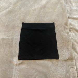 Mini Black Skirt